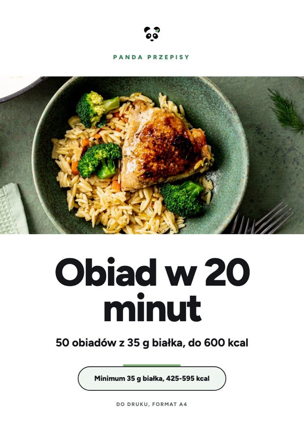 Okładka: Obiad w 20 minut
