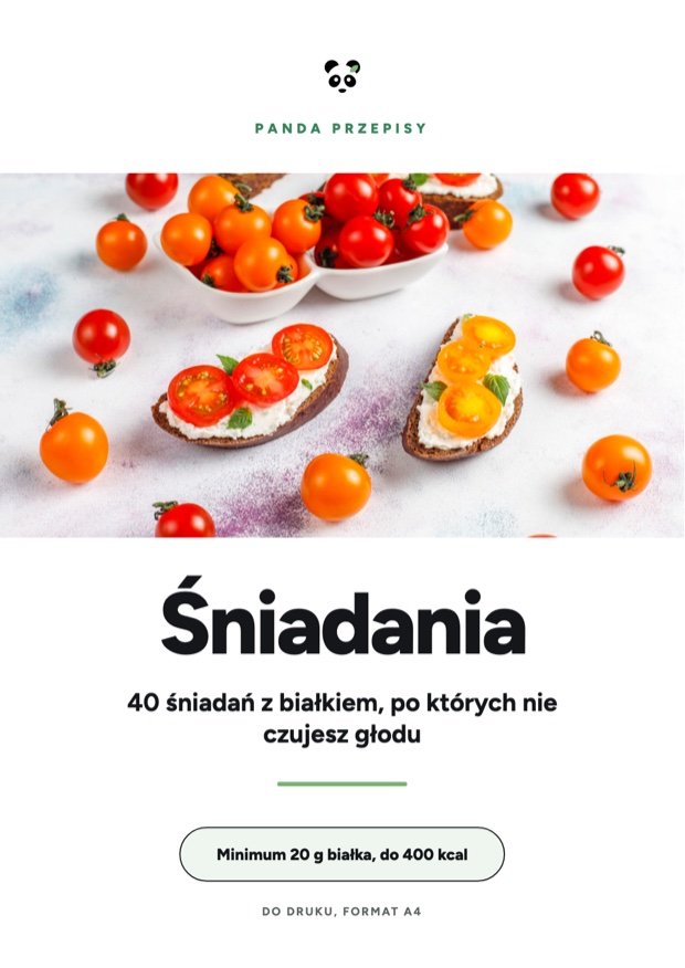 Okładka: 40 śniadań, po których nie czujesz głodu